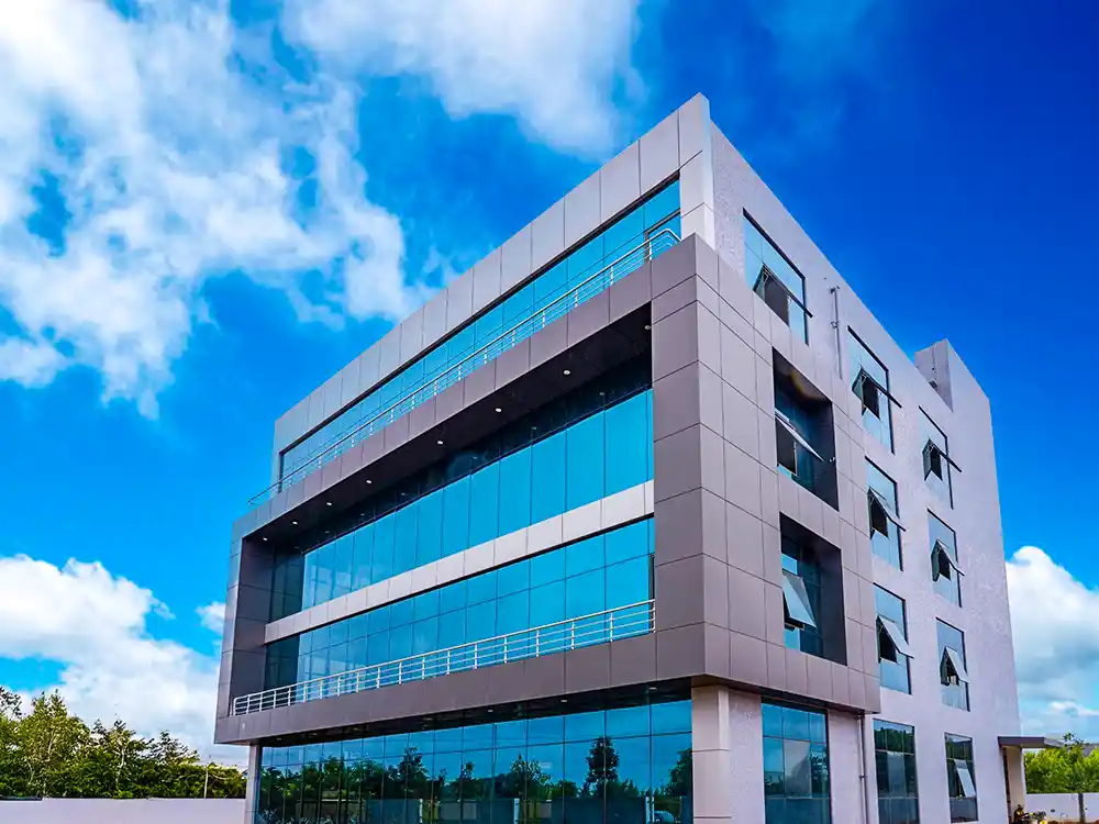 Glass Facades and ACP Facades Options from Glass Decors